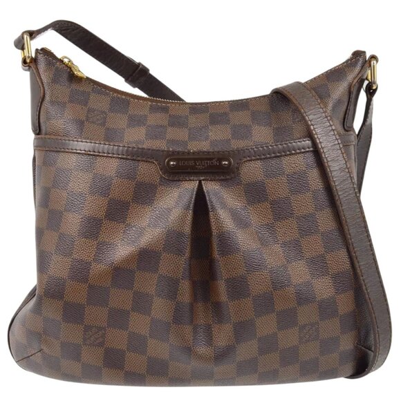 304489BT (S6) Louis Vuitton Crossbody Bag Bloomsbury PM Brown Damier - Picture 1 of 12